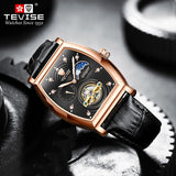 Tonneux II Wheel Moonphase Automatic Rose Gold/Black