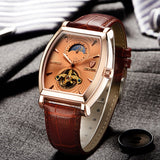 Tonneux Barista Wheel Moonphase Automatic Brown/Rose Gold/Rose