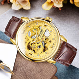 Metropolis Leather Gold/Gold