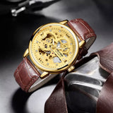 Metropolis Leather Gold/Gold