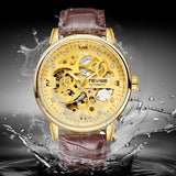 Metropolis Leather Gold/Gold