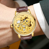 Metropolis Leather Gold/Gold