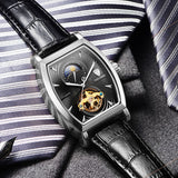 Tonneux Barista Wheel Moonphase Automatic Silver/Black