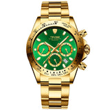 Californian Racer Perpetual Automatic Gold/Green