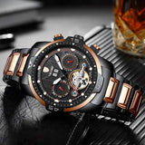 El Diablo Steel Rose Gold/Black