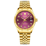 Classic Automatic Calendar Gold/Purple