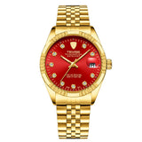 Classic Automatic Calendar Gold/Red
