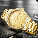 Tufted Automatic Calendar Gold Tone