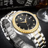 Tufted Automatic Calendar Two Tone/Black