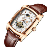 Spanish Tourbillon Automatic Rose Gold/White