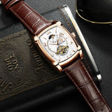 Spanish Tourbillon Automatic Rose Gold/White