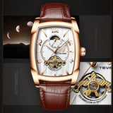 Spanish Tourbillon Automatic Rose Gold/White