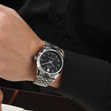 Classic Automatic Calendar Silver/Black