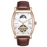 Tonneux Barista Wheel Moonphase Automatic Brown/Rose Gold/White