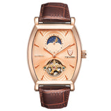 Tonneux Barista Wheel Moonphase Automatic Brown/Rose Gold/Rose