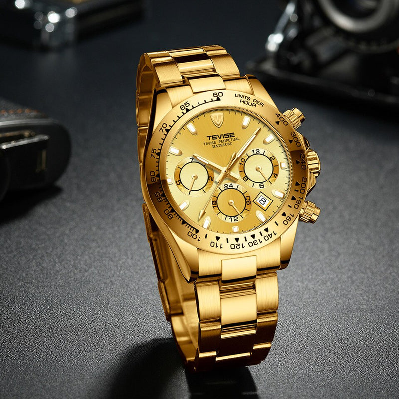Californian Racer Perpetual Automatic Gold/Gold