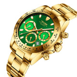 Californian Racer Perpetual Automatic Gold/Green