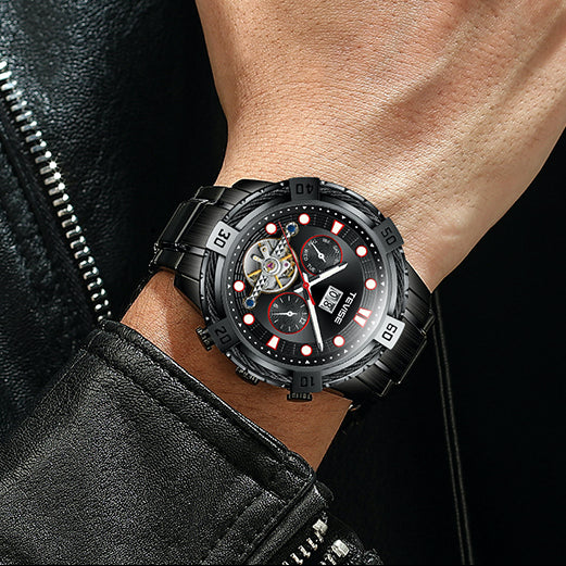 Barbarian Automatic Ionic Black/Red Trim